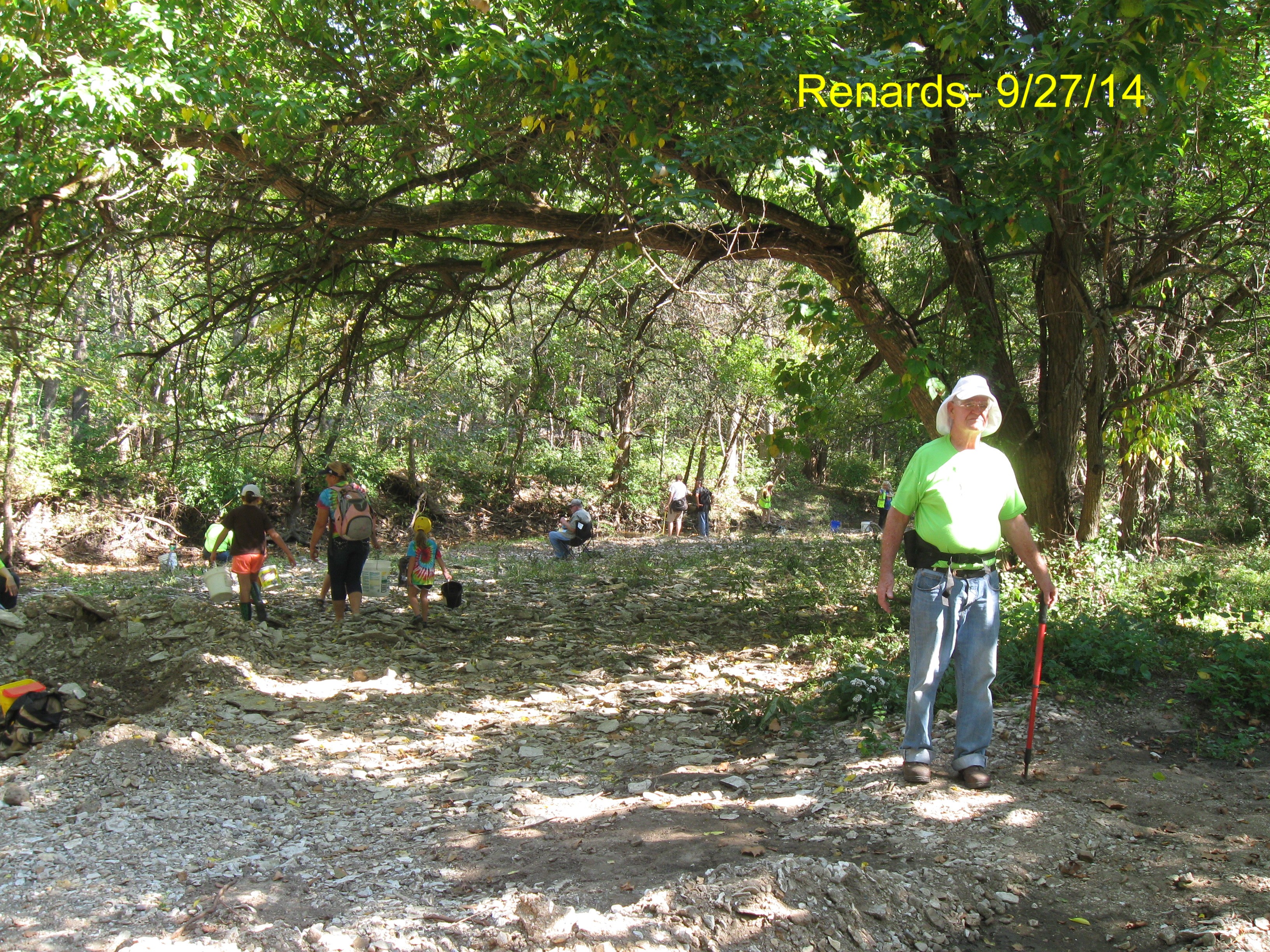 Collecting at Renards 2